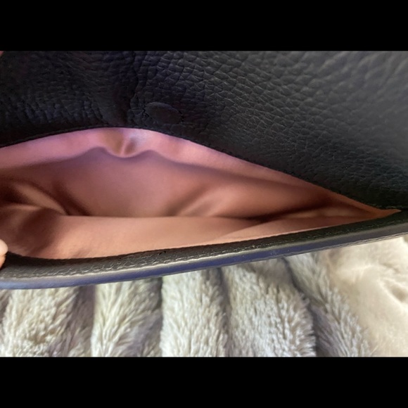 Kate Spade Black Leather Flower Shoulder Bag - Picture 5 of 12